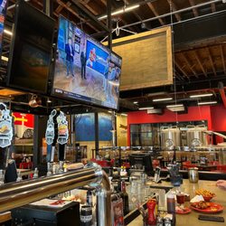 Iron Rail Brewing - Bar area. Really great open concept.