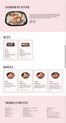 Menu photo 2 Imari Sashimi And Sushi Upland, CA Menu photo 2 Imari Sashimi And Sushi Upland, CA