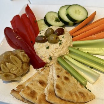 Spotted Dog - Hummus Plate - American Near Me - Springdale, Utah Spotted Dog - Hummus Plate - American Near Me - Springdale, Utah