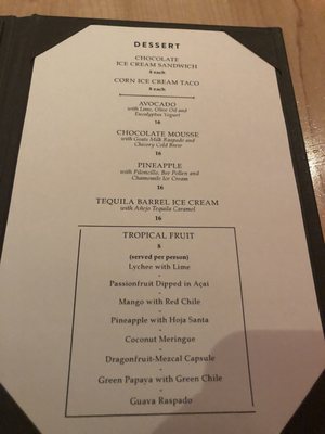 Menu photo 7 Empellón New York, NY