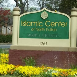 Islamic Center of North Fulton - Roadside board of ICNF