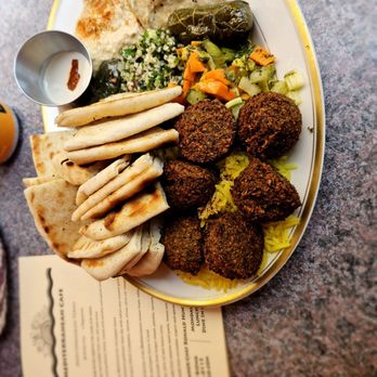 Mediterranean Cafe - Vegetarian platter ($15/$16) - Mediterranean Near Me - Colorado Springs, Colorado Mediterranean Cafe - Vegetarian platter ($15/$16) - Mediterranean Near Me - Colorado Springs, Colorado