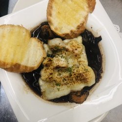 Nina’s Cafe Bar - Onion soup
