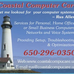 Coastal Computer Care - I come to your Home or Business ready to assist in a timely and efficient manner.