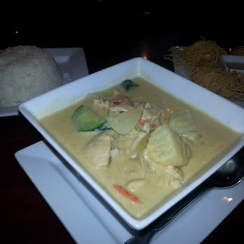 Thai Spoon Restaurant - Yummy SpIcy Yellow Curry w/All Wrapped up Chicken, but of course "can't pass my Fav up!" - Thai Near Me - Highland, California Thai Spoon Restaurant - Yummy SpIcy Yellow Curry w/All Wrapped up Chicken, but of course "can't pass my Fav up!" - Thai Near Me - Highland, California