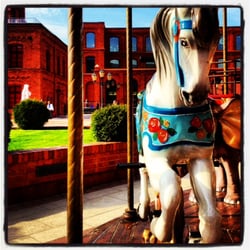 Manufaktura - courtyard carousel