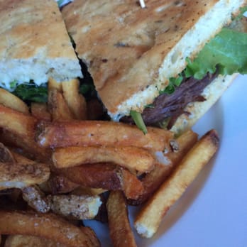 Honeypie Cafe - Lambwich on grilled rosemary focaccia - New American Near Me - Milwaukee, Wisconsin