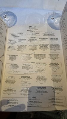 Menu photo 1 The Ivy Spinningfields Manchester Manchester, XGM