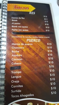 Menu photo 3 Tacos ROY Oaxaca, OAX Menu photo 3 Tacos ROY Oaxaca, OAX