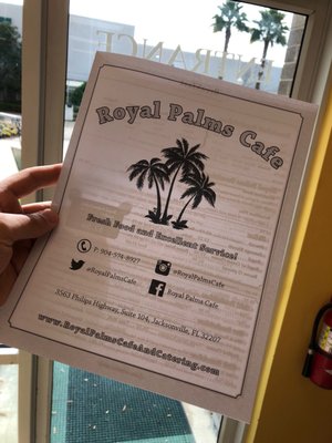 Menu photo 1 Royal Palms Cafe and Catering Jacksonville, FL