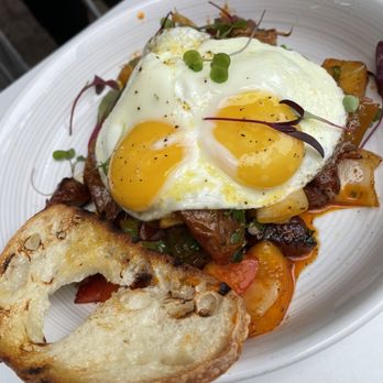 Eggy’s Neighborhood Kitchen - Chorizo hash - Breakfast & Brunch Near Me - Berkeley, California Eggy’s Neighborhood Kitchen - Chorizo hash - Breakfast & Brunch Near Me - Berkeley, California