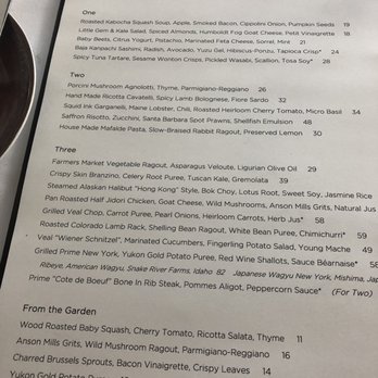 Spago - Dinner menu 10/2018 - New American Near Me - Las Vegas, Nevada Spago - Dinner menu 10/2018 - New American Near Me - Las Vegas, Nevada