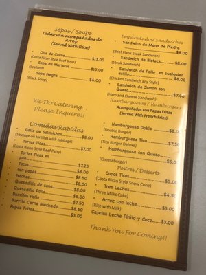 Menu photo 1 Puerto Viejo Restaurant Bound Brook, NJ