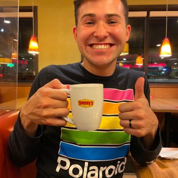 Denny's - Their hot coca is SO GOOOOOOD even with the 114 degree weather going on outside. The waitress told us they just switched to Ghirardelli. - American Near Me - Tempe, Arizona