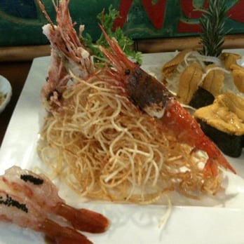 Nozomi - Amaebi with Uni combo - Sushi Bars Near Me - La Jolla, California