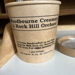 Ice cream from A2 Guernsey cows. $9 a pint,otherwise $6.50 for 2 scoops Ice cream from A2 Guernsey cows. $9 a pint,otherwise $6.50 for 2 scoops