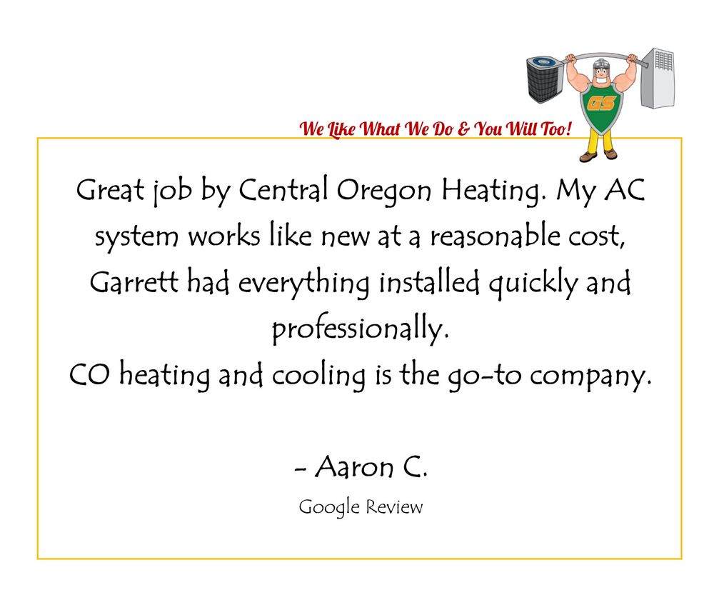 Slide of Central Oregon Heating - Redmond