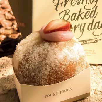 Tous Les Jours - Strawberry n Cream Donut. - Bakeries Near Me - Henderson, Nevada