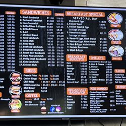Queens Burgers - Menu 2023