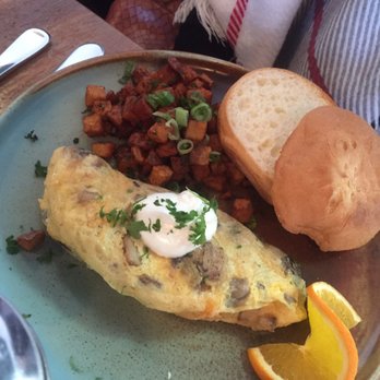 Blue Star Diner - Three cheese and sour cream omelette - Diners Near Me - Calgary, Alberta