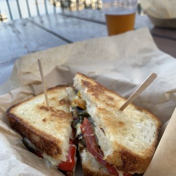 HOOK’d Bar and Grill - Grilled cheese with goat cheese and peppers - Breakfast & Brunch Near Me - Santa Barbara, California HOOK’d Bar and Grill - Grilled cheese with goat cheese and peppers - Breakfast & Brunch Near Me - Santa Barbara, California