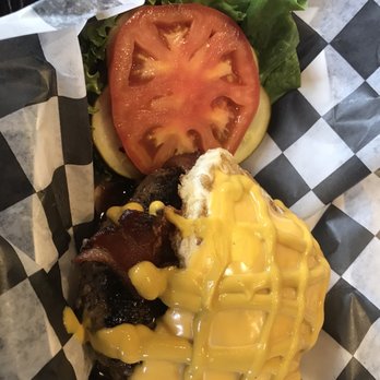 The Burger Shack- Ashburn - Double bacon cheeseburger with an egg. - Burgers Near Me - Ashburn, Virginia