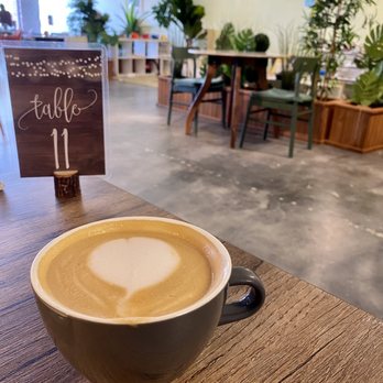 Persnickety Crane Cafe - Salted caramel latte - Desserts Near Me - Yorktown, Virginia Persnickety Crane Cafe - Salted caramel latte - Desserts Near Me - Yorktown, Virginia