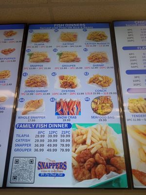 Menu photo 5 Snapper Fish & Chicken Mcnabb North Lauderdale, FL