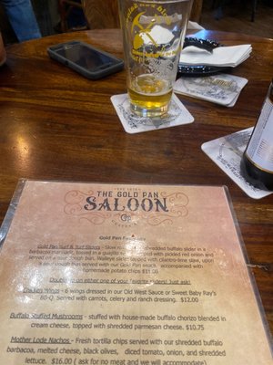 Menu photo 7 Gold Pan Saloon Custer, SD Menu photo 7 Gold Pan Saloon Custer, SD
