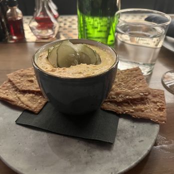 Mordecai - Pimento cheese spread. Good heat, not enough texture. - New American Near Me - Chicago, Illinois