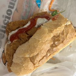 Anthony's Seafood - Bahn Mi with fish added
