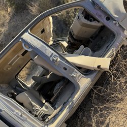 Lopez Canyon Park - Who's car?