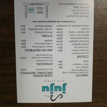 Juju Hair Lounge - Hair Salons Near Me - Vancouver, British Columbia Juju Hair Lounge - Hair Salons Near Me - Vancouver, British Columbia