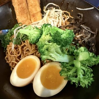 Aji Ramen Bar - Brothless Veggie Ramen - Ramen Near Me - Little Rock, Arkansas