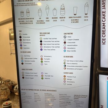 Surreal Creamery - Menu - Ice Cream & Frozen Yogurt Near Me - New York, New York