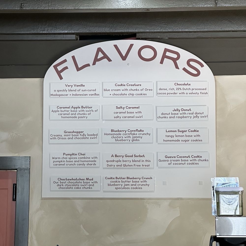 Pink Coyote Dessert - Ice cream flavors. - Ice Cream & Frozen Yogurt Near Me - Destin, Florida Pink Coyote Dessert - Ice cream flavors. - Ice Cream & Frozen Yogurt Near Me - Destin, Florida