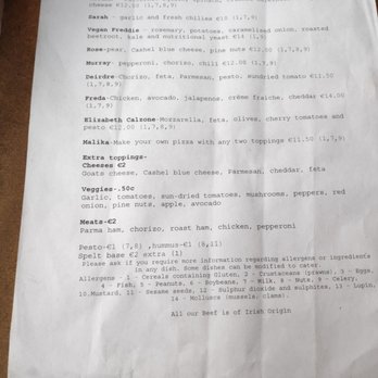 Gallery Cafe - Menu page #2 - Cafes Near Me - Gort, G