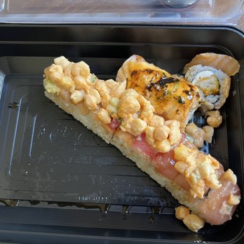 Trapper's Sushi - Mt Rainier Roll and Trump Half Roll - Sushi Bars Near Me - Covington, Washington Trapper's Sushi - Mt Rainier Roll and Trump Half Roll - Sushi Bars Near Me - Covington, Washington