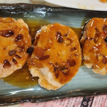 Dim Sum Club - Stuffed lotus root thing - Dim Sum Near Me - San Francisco, California Dim Sum Club - Stuffed lotus root thing - Dim Sum Near Me - San Francisco, California