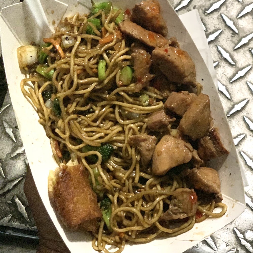 The Asisan peach - Teriyaki chicken with noodles - Food Trucks Near Me