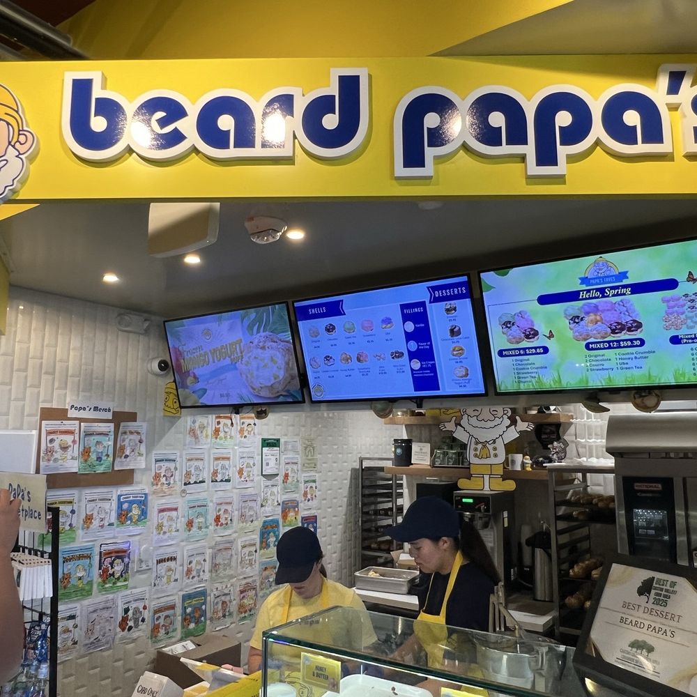 Beard Papa's Castro Valley - This is located in a food hall - Desserts Near Me - Castro Valley, California Beard Papa's Castro Valley - This is located in a food hall - Desserts Near Me - Castro Valley, California