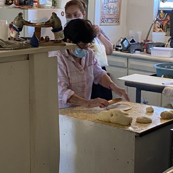Marfa Burrito - Making the tortillas - Mexican Near Me - Marfa, Texas