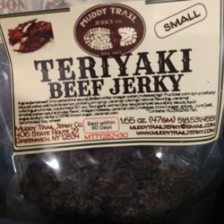 Muddy Trail Jerky - Our Teriyaki Beef Jerky.  One of our most popular flavors
