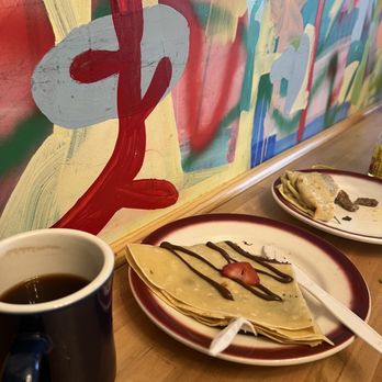 Cafe Zoey - Strawberry & Nutella Crepe and Breakfast crepe! - Cafes Near Me - Providence, Rhode Island Cafe Zoey - Strawberry & Nutella Crepe and Breakfast crepe! - Cafes Near Me - Providence, Rhode Island