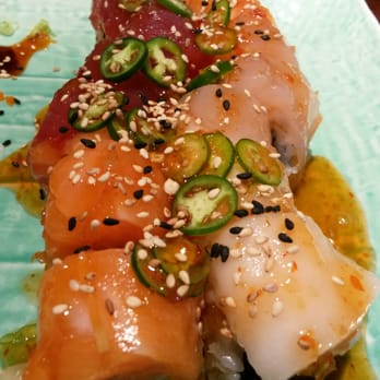 Sushigo - Sex on the Beach roll - Sushi Bars Near Me - Boca Raton, Florida