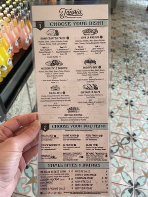 Menu photo 1 tacoria - Morristown Morristown, NJ Menu photo 1 tacoria - Morristown Morristown, NJ