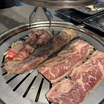 Ember Korean BBQ - LA galbi, garlic Soy beef belly, rib finger beef - Korean Near Me - Elk Grove, California