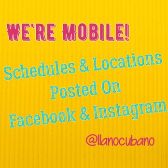 Llano Cubano - We're a mobile food truck in Lubbock, TX! Find us on Facebook & Instagram @llanocubano where we post our schedules and locations weekly! - Food Trucks Near Me