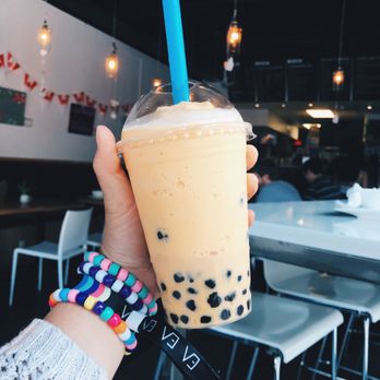 Sweet Dreams Teashop - Mango Slush w/ Tapioca - Desserts Near Me - Waterloo, Ontario