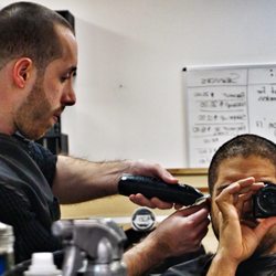 Mr. Freshcut - Client gives barber freshcut on the late night